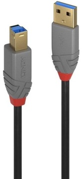 KABEL PRZEWÓD USB 3.0 A-B LINDY DO DRUKARKI 1M