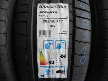 BRIDGESTONE POTENZA 205/50/17 OPONY LATO Nowa 1szt