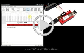 QSFP SFP XFP адаптер для программатора REVELPROG-IS