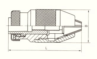 Сверлильный патрон B18 1-16мм + хвостовик МК3 + ключ