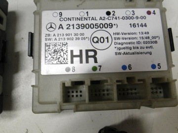 MERCEDES E CLASS W213 213 ДВЕРНОЙ МОДУЛЬ A2139005009