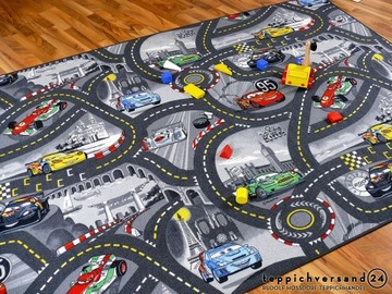 КОВЕР DISNEY CARS 150x150 МАШИНЫ ДОРОГИ ГОНОЧНЫЕ