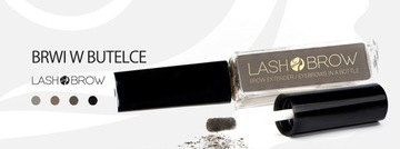 Lash Brow Пудра для бровей с волокнами для бровей в бутылочке Cold Espresso 9г