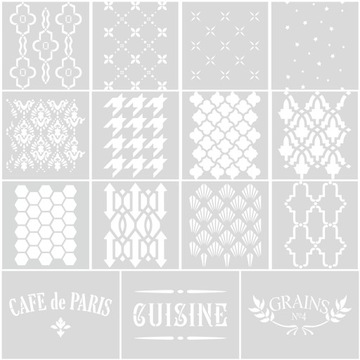 Cuisine Craft - Трафарет для художественной росписи 30x35см