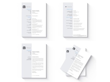 СОВРЕМЕННЫЙ ШАБЛОН РЕЗЮМЕ + СОВЕРШИТЕЛЬНОЕ ПИСЬМО MS WORD