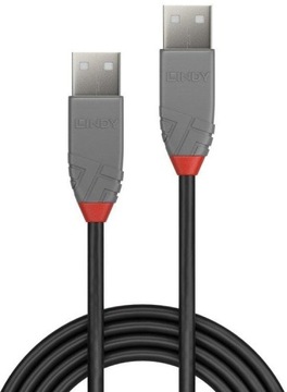 КАБЕЛЬ USB 2.0 A-A LINDY ANTHRA LINE 36690 0,2 м