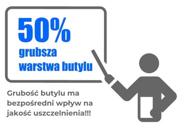 УПЛОТНИТЕЛЬНАЯ БУТИЛОВАЯ ЛЕНТА ДЛЯ ПЛЕНКИ 15мм х 10м