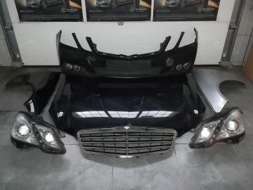 фото thumb №1, Mercedes e klasa 212 w212 kompletny перед капот fv
