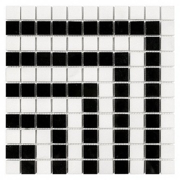 Мозаика DUNIN MOSAICS PURE B&W HYPNO 25