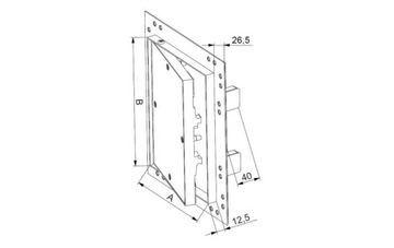 AWENTA ОБЗОР ДВЕРНАЯ МАСКА KRAL 30x30