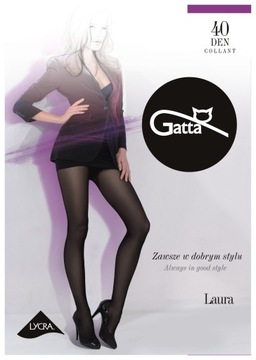 GATTA rajstopy LAURA 40 den lycra DAINO # 3 M