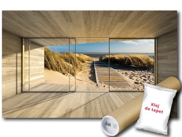 FOTOTAPETA WIDOK PLAŻA 3C FM 104x70,5 F3297