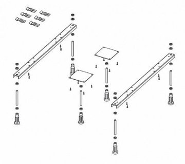 ПРЯМОУГОЛЬНАЯ ВАННА RIHO LUGO 200x90 BT06 + НОЖКИ