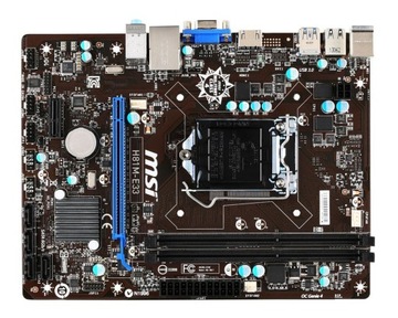 Материнская плата MSI H81M-E33 Micro ATX