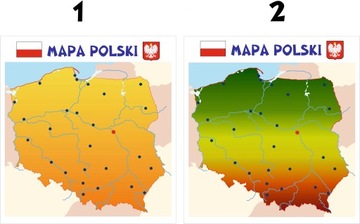 МАГНИТНАЯ СУХОГО СТИРАНИЯ КАРТА ПОЛЬШИ ДЛЯ НАПИСАНИЯ