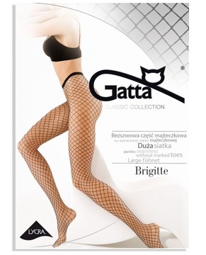 Колготки в сеточку GATTA Brigitte 05 № 1/2