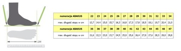 BALETKI SK. EKOLOGICZNA - RÓŻOWE / ROZM. 24 ABAKUS