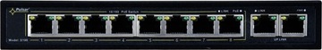 Коммутатор PoE Pulsar S108 — 8x PoE 802.3af, 2x Uplink