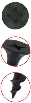 Wkręty do płyt G-K GK regips nidy 1000szt 3,5x25mm