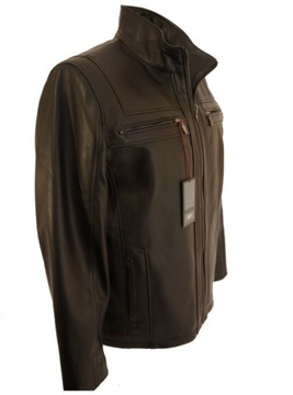 Мужская кожаная куртка BLACK PILOT M LIGHT NEW
