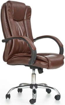 Комфортный офисный стул RELAX BROWN 130кг ---24Ч