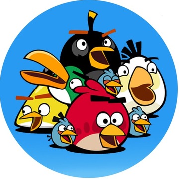 ТОРТ ТОРТ Angry Birds Птасиоры 20см круг