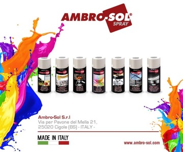 RAL 9010 белый полуматовый GLOSS SPRAY 400 мл профессиональной линии HQ AMBROSOL 1233