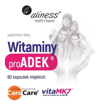 Aliness Pro ADEK Витаминный комплекс A D E K Mk-7