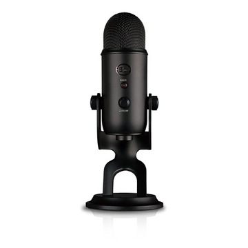 Конденсаторный USB-микрофон Blue Yeti — черный