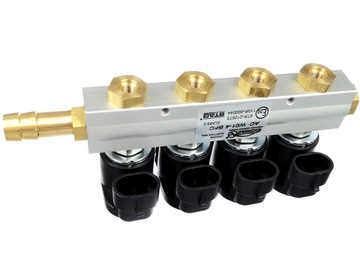 РЕЙКА ВПРЫСКА AC W01 4 ЦИЛИНДРА BFC STAG W 01 2 ОМ