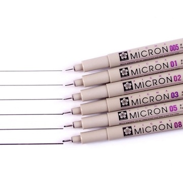 Pigma Micron Sakura Fineliner 05 Черный 0,45 мм