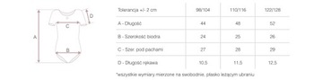 ГИМНАСТИЧЕСКОЕ БОДИ ДЛЯ БАЛЕТНОГО ТАНЦА X1 GB 122/128