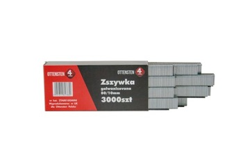 Скобы обивочные для степлера TYP 80 / GA21 / 380 10 мм 3000 зл. MINIBOX