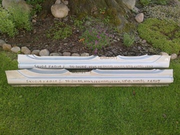 Порог пороги skoda fabia i 99-08 4/5d новое германия фото №1