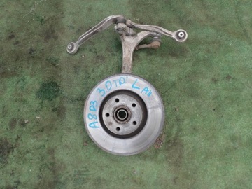 Поворотный кулак ступица диск audi a8 d3 4e 3.0tdi левая фото №1