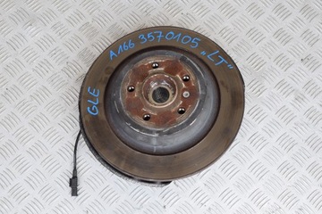 Поворотна опора лівий зад задня gle w166 suv a1663570105 фото №1