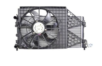 Новий комплект вентилятор радіаторів skoda rapid 12 13 14- фото №1