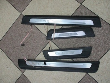 Накладки планки декоративный audi q7 4m0 e-tron фото №1