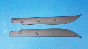 Планка защита крыльев перед porsche cayenne 7p5 фото №1