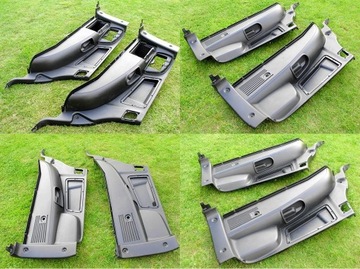 Ssangyong rexton боковина багажника обивка зад фото №1