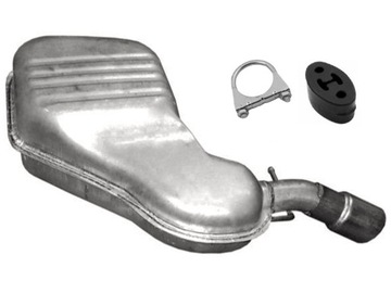 Volvo v70 ii 2 / глушник кінцевий + max набір / 2.0 / 2.3 / 2.4 / 2.5 / 2.4d фото №1