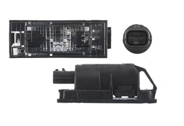 Лампа освещение номерного знака dacia sandero logan 16- фото №1