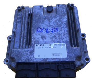 Ecu trafic vivaro primastar 2.0dci 0281014648 фото №1