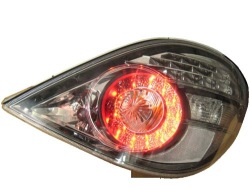 peugeot 207 2006- фонарь правый Black led TLPG20706