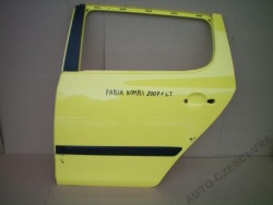 дверь левая задняя SKODA FABIA HB 5drz 2007-