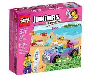 Lego юниоры 10677 - экскурсия на пляже, фото