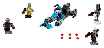 Lego набор звездные войны - спортивный мотоцикл lowcy nagrod battle pack 75167, фото