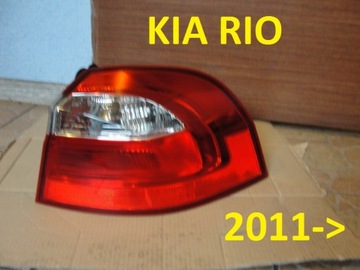Фара правая правый задний задняя kia rio 3 хетчбек 11 12, фото