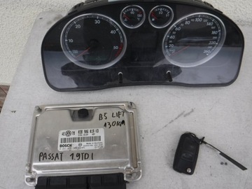 Компьютер набор vw passat b5 1.9 tdi 038906019kd, фото