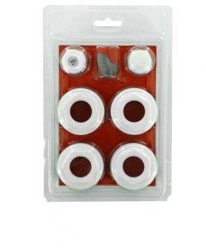 Plug set white diamond, фото